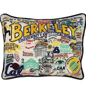 ISO Catstudio UC Berkeley (Cal) Embroidered Pillow